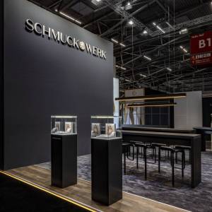 Schmuckwerk Messestand auf der Inhorgenta 2026 | umgesetzt von Rappenglitz
