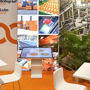Bollegraaf Recycling Solutions Messestand umgesetzt von Rappenglitz