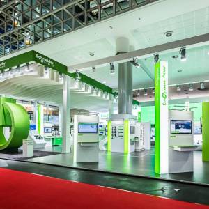 Messestand Schneider Electric