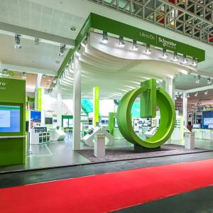 Messestand Schneider Electric