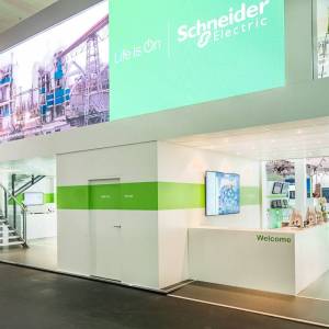 Messestand Schneider Electric