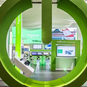 Messestand Schneider Electric