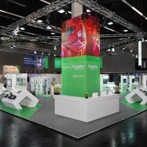 Messestand Schneider Electric