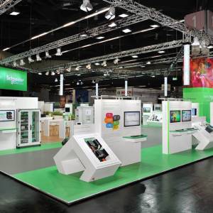 Messestand Schneider Electric