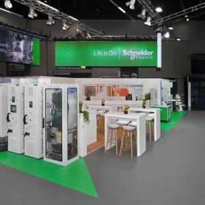 Messestand Schneider Electric