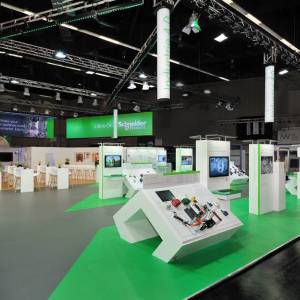 Messestand Schneider Electric