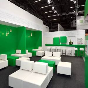 Messestand Lumberg Connect