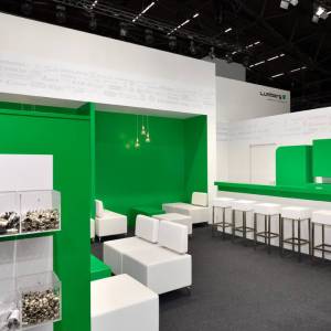 Messestand Lumberg Connect