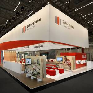 Messestand Schörghuber Spezialtüren