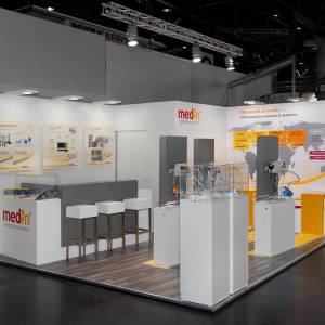 Messestand medin medical innovation