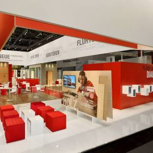 Messestand Schörghuber Spezialtüren