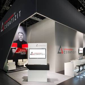 Messestand Cutting Solutin by Ceratizit