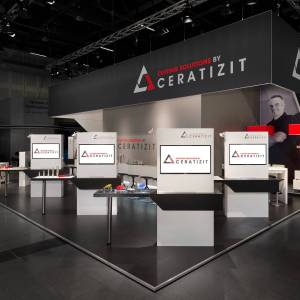 Messestand Cutting Solutin by Ceratizit