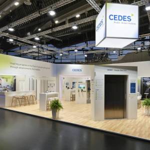 Cedes Messestand umgesetzt von Rappenglitz