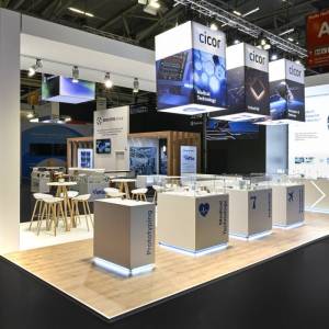 Cicor Messestand Electronica 2024