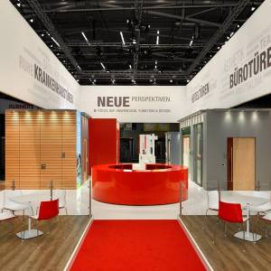 Messestand Schörghuber Spezialtüren
