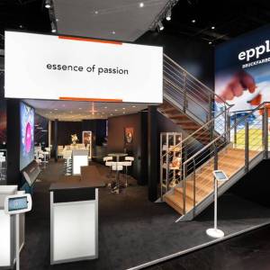 epple Druckfarben Messestand