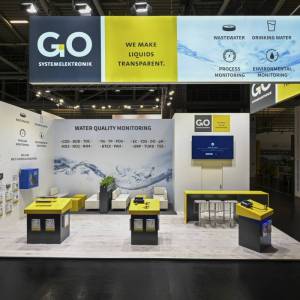 GO Systemelektronik Messestand IFAT 2024