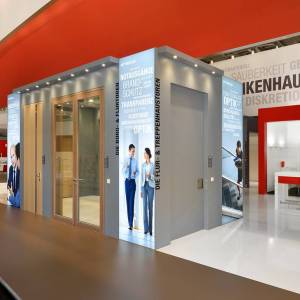 Messestand Schörghuber Spezialtüren