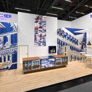 Messestand Hirmer Immobilien