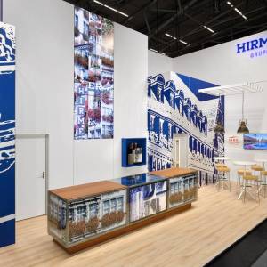 Messestand Hirmer Immobilien
