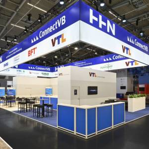 HHN ConnectVB Messestand Transport Logistic 2025