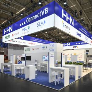 HHN ConnectVB Messestand Transport Logistic 2025