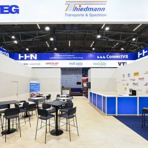 HHN ConnectVB Messestand Transport Logistic 2025