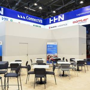 HHN ConnectVB Messestand Transport Logistic 2025