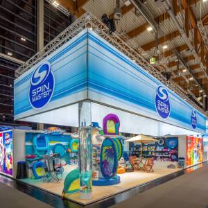 Messestand Spinmaster