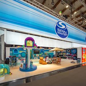 Messestand Spinmaster