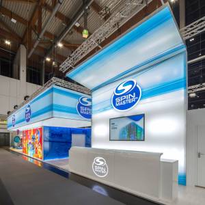 Messestand Spinmaster