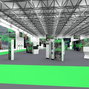 Messestand Schneider Electric