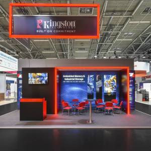 Kingston Messestand Electronica 2024