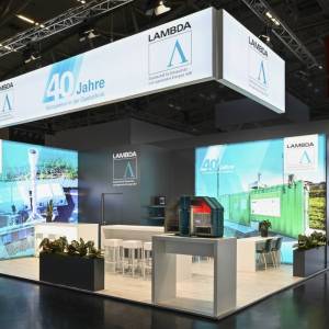 LAMBDA Messestand IFAT 2024