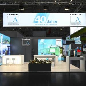 LAMBDA Messestand IFAT 2024