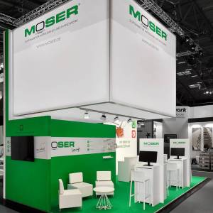 Messestand Moser