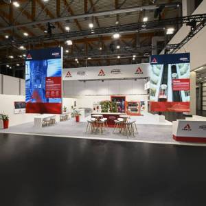 Prisma Messestand auf der Interlift 2025 | umgesetzt von Rappenglitz