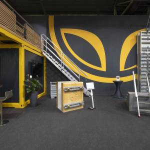 Messestand Robusta & Gaukel