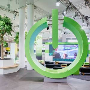 Messestand Schneider Electric