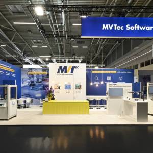 Stand MVTec, automatica 2025, München - umgesetzt von Messebau Rappenglitz