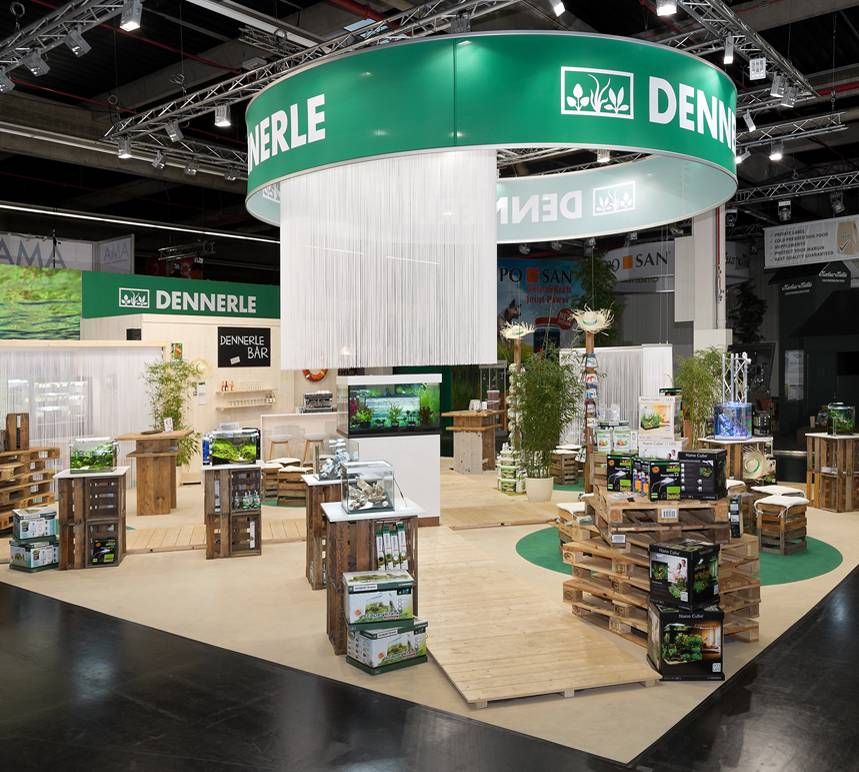 Messestand Dennerle