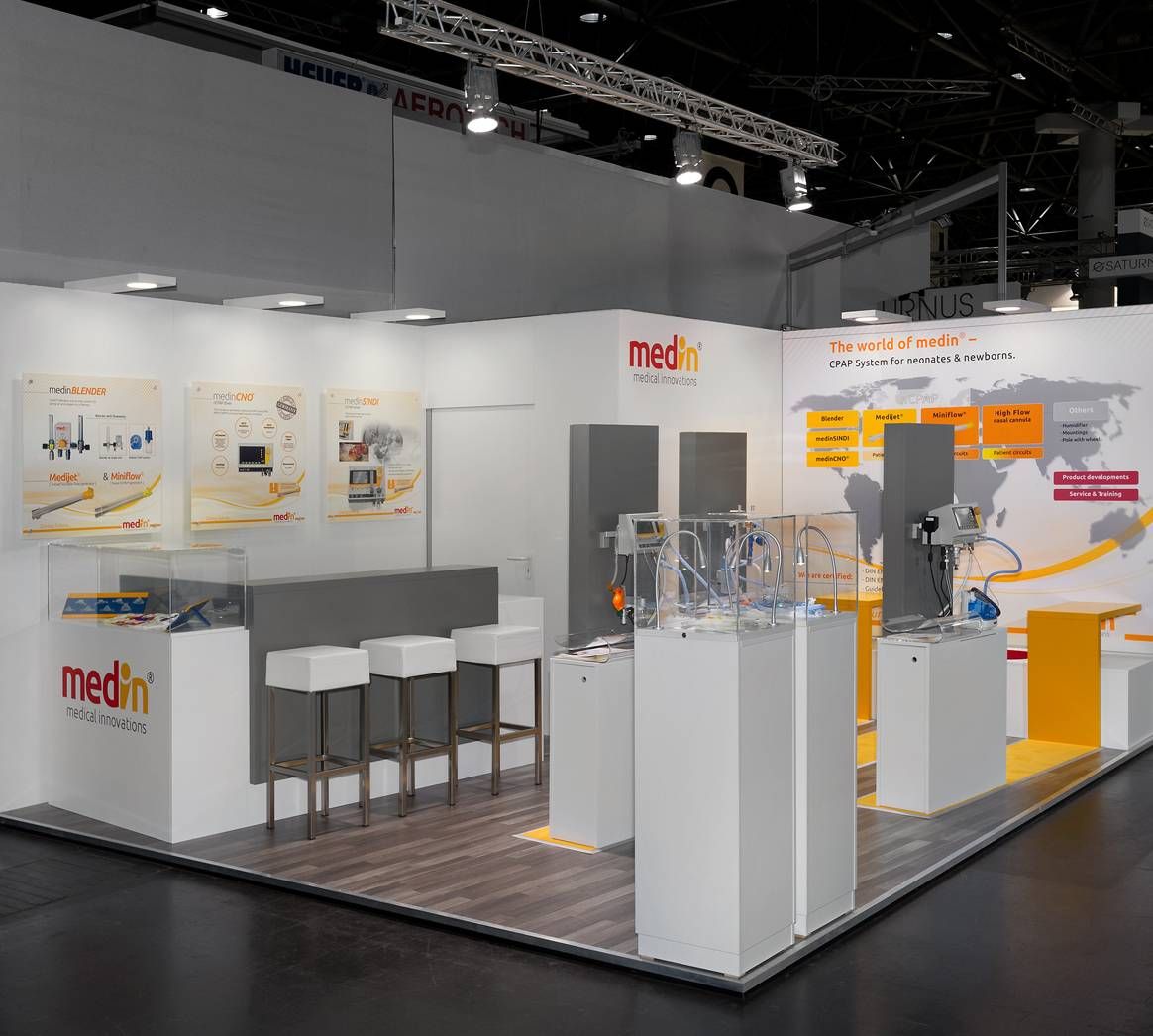 Messestand medin medical innovation