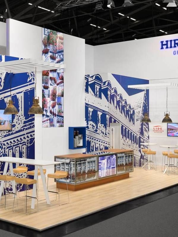 HIRMER IMMOBILIEN Messestand