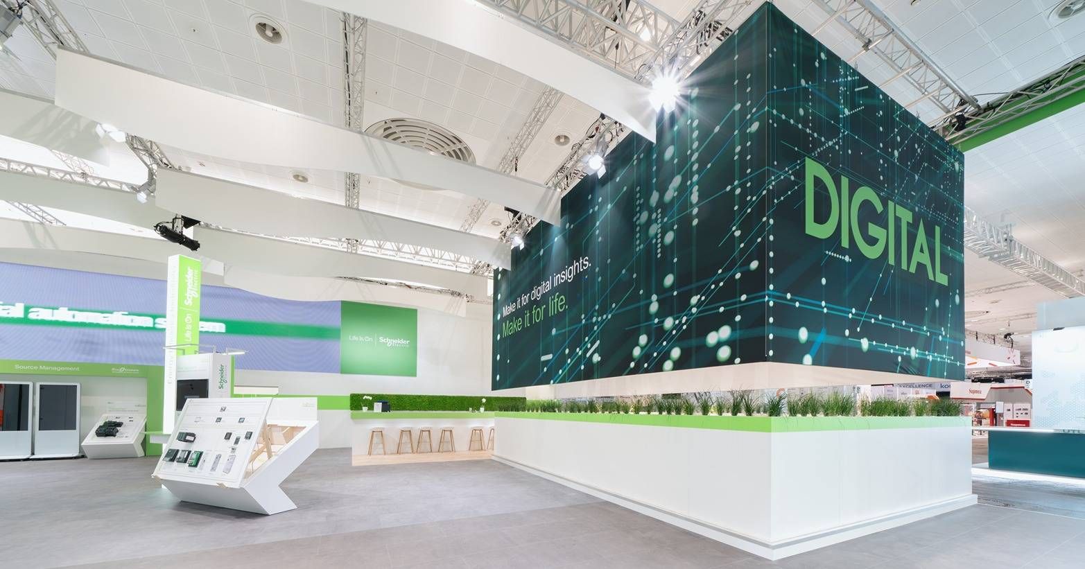 Messestand Schneider Electric