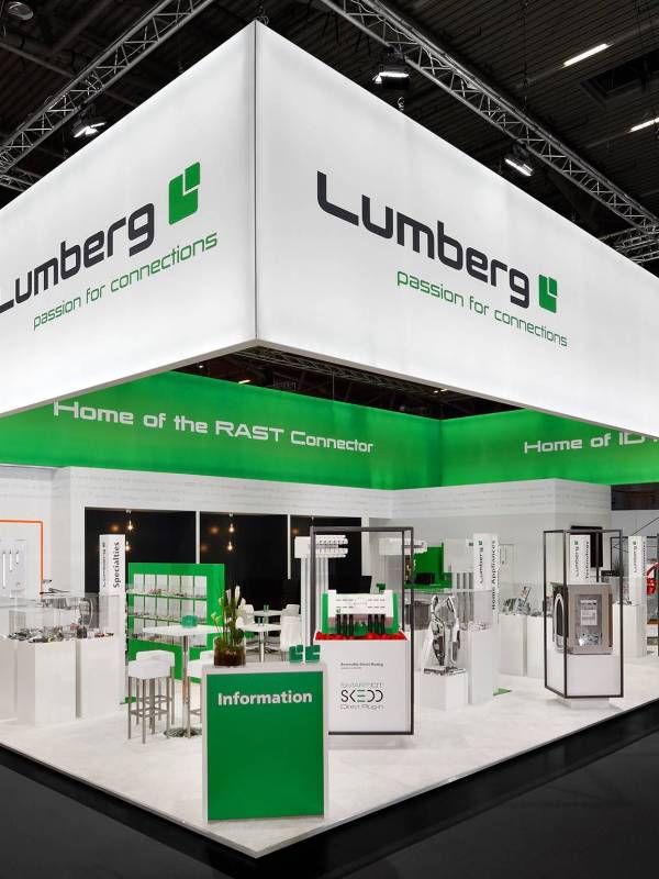 LUMBERG CONNECT GMBH Messestand