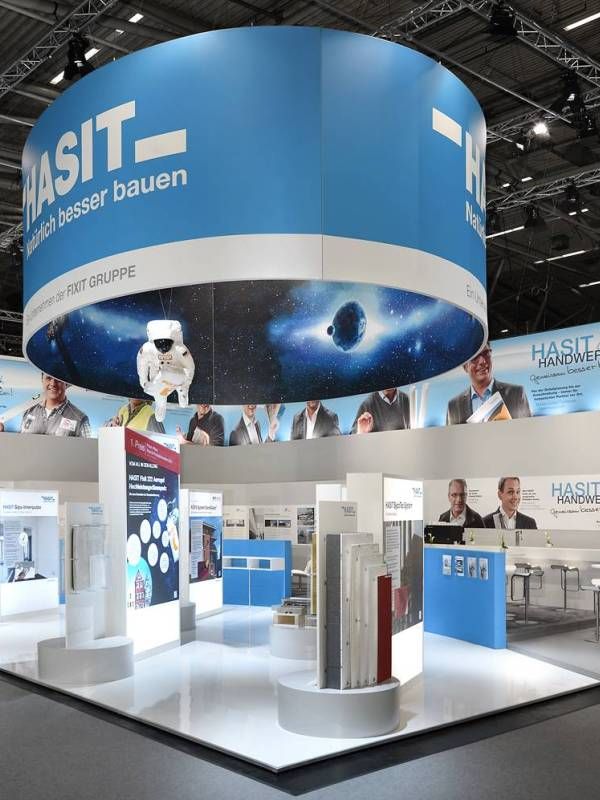 HASIT TROCKENMÖRTEL GMBH Messestand