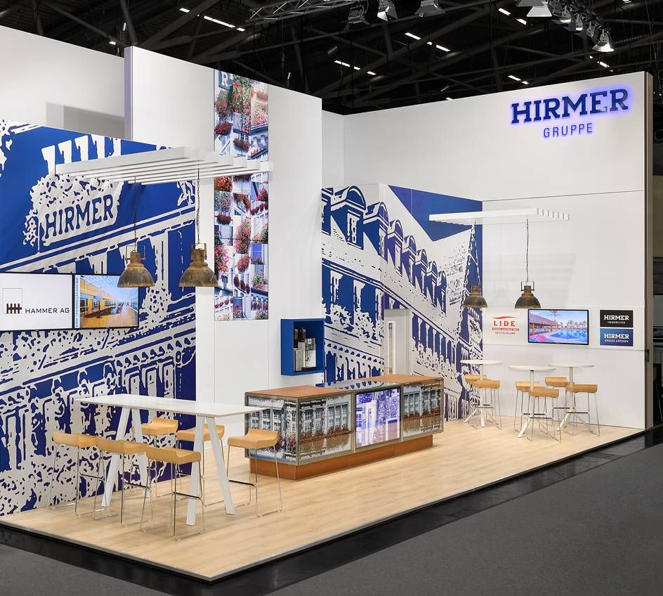 Messestand Hirmer Immobilien
