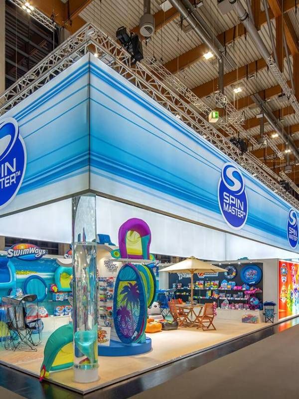 SPIN MASTER Messestand