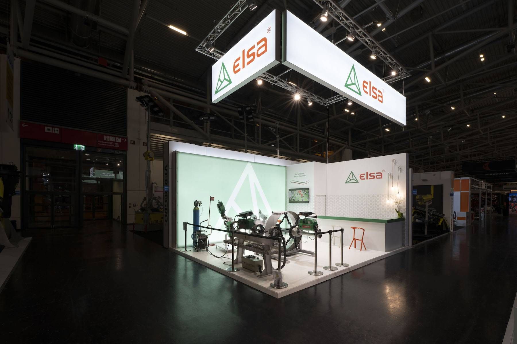 Messestand ELSA